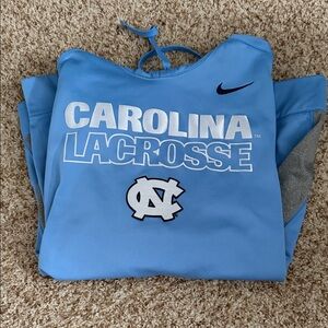 Nike Blue Carolina Lacrosse Sweatshirt
